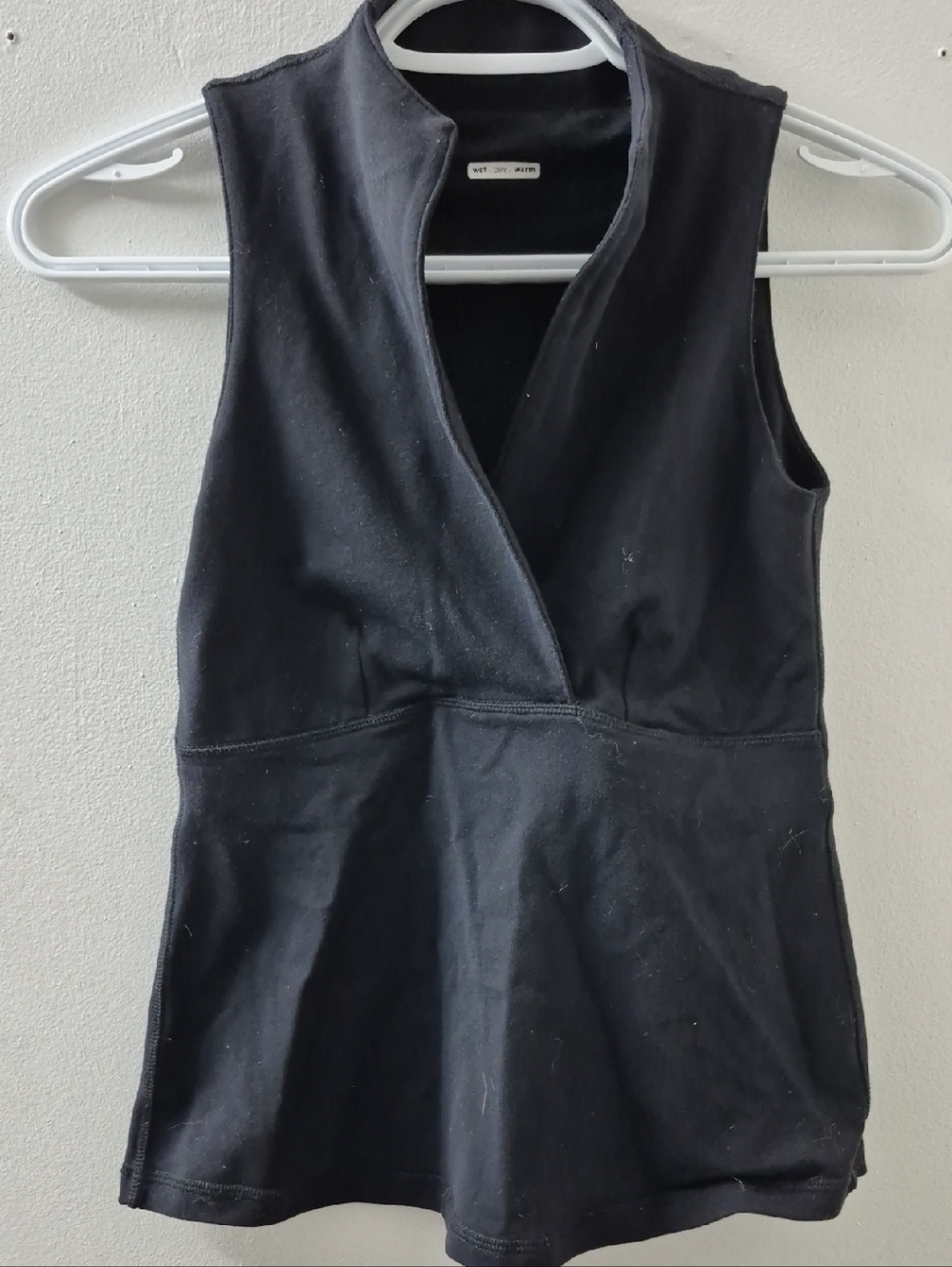 Vintage Lululemon womens black size S open tank top dress style 2008ish